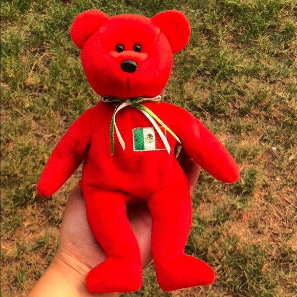 red mexican beanie baby